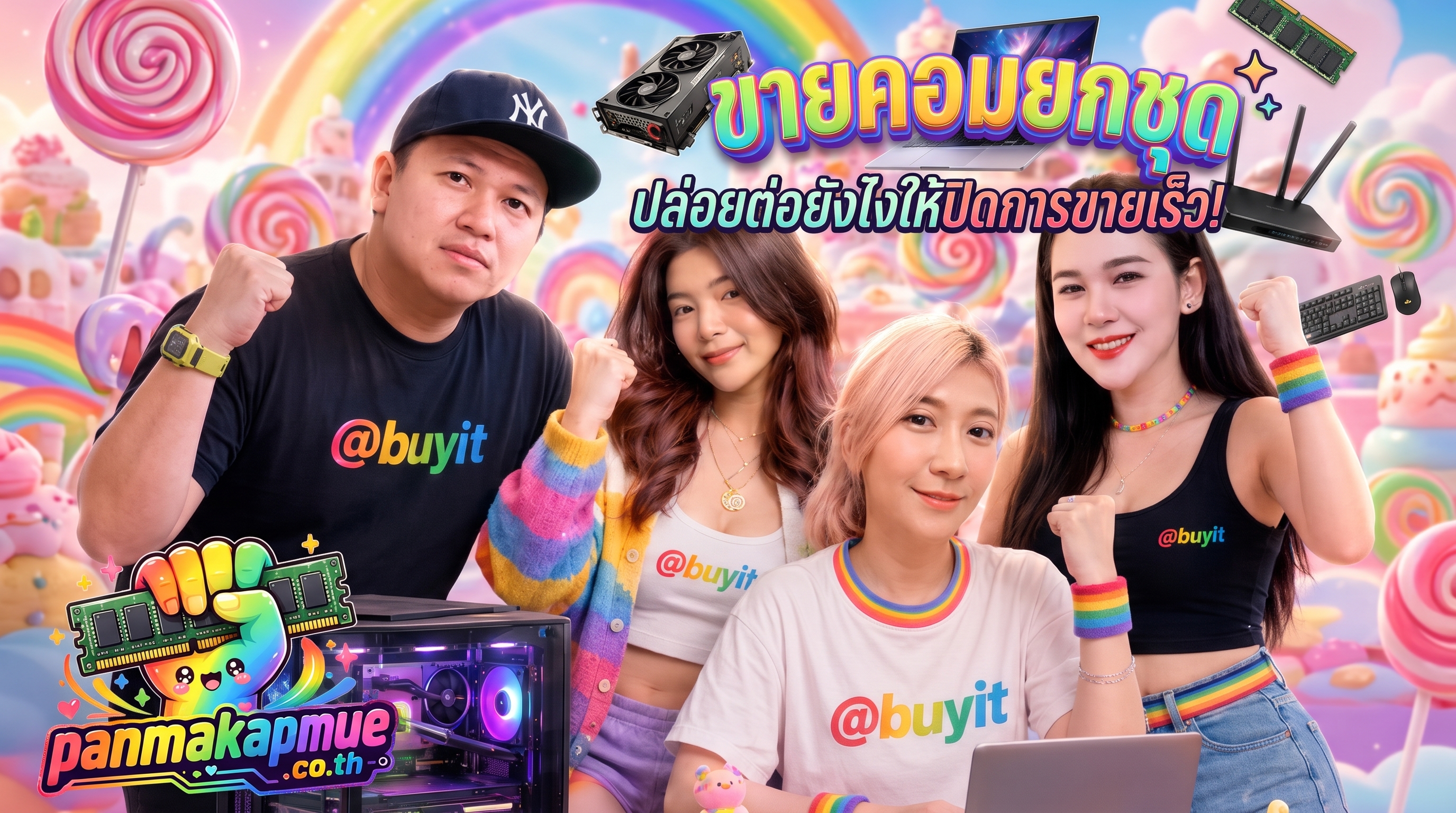 ภาพประกอบบทความ ขายคอมยกชุด พร้อมจอและอุปกรณ์เสริม ปล่อยต่อยังไงให้ปิดการขายเร็ว