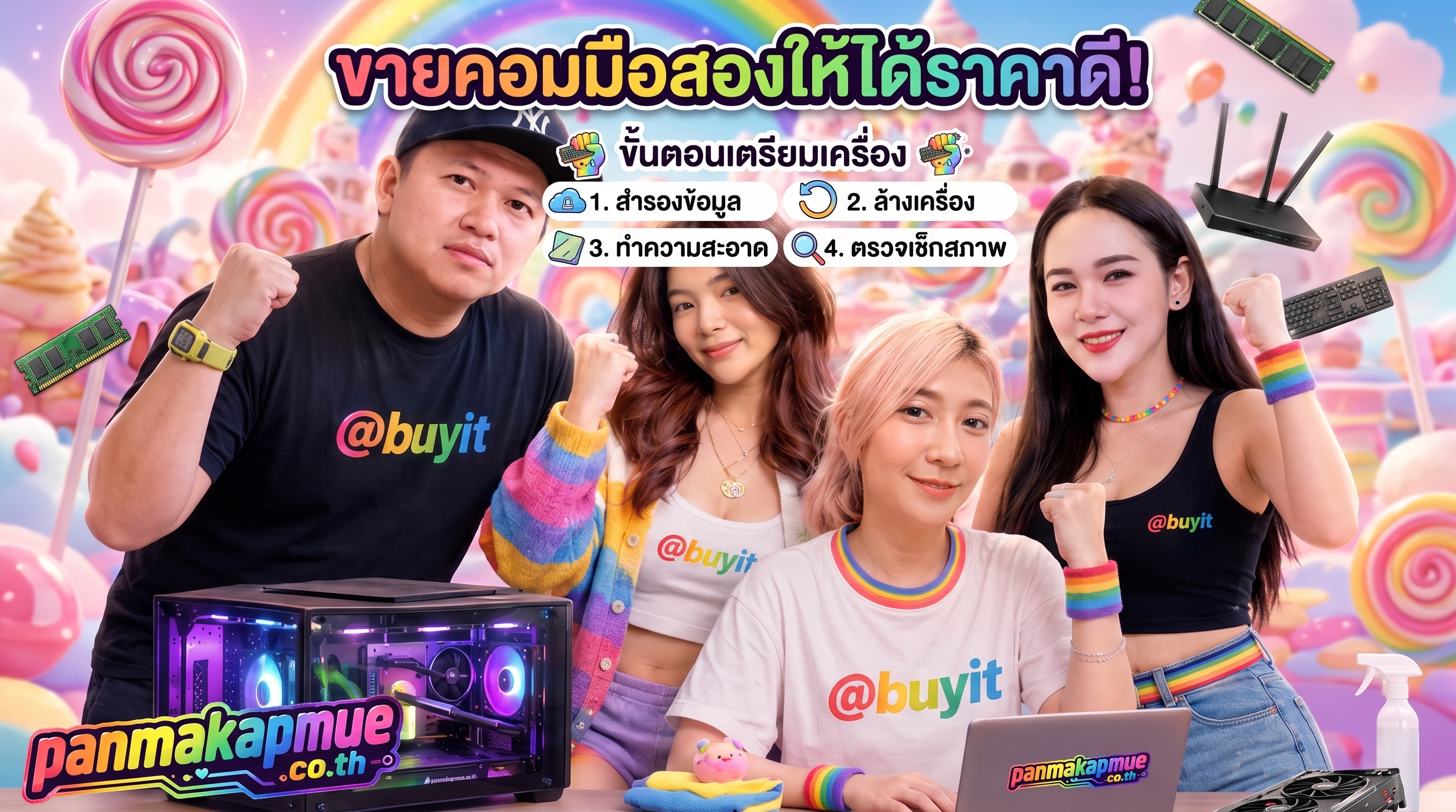 ภาพประกอบบทความ ขายคอมพิวเตอร์ มือสองให้ได้ราคาดี มีขั้นตอนเตรียมเครื่องอย่างไรบ้าง