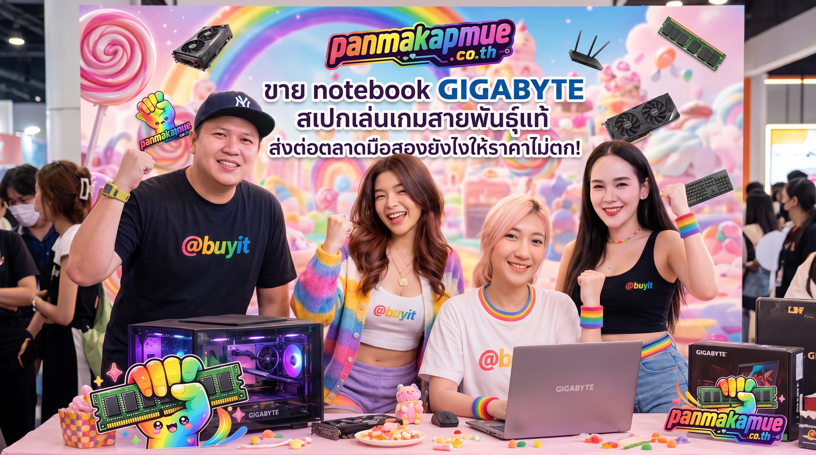 ภาพประกอบ ขายnotebook gigabyte สเปกเล่นเกมสายพันธุ์แท้ ส่งต่อตลาดมือสองยังไงให้ราคาไม่ตก