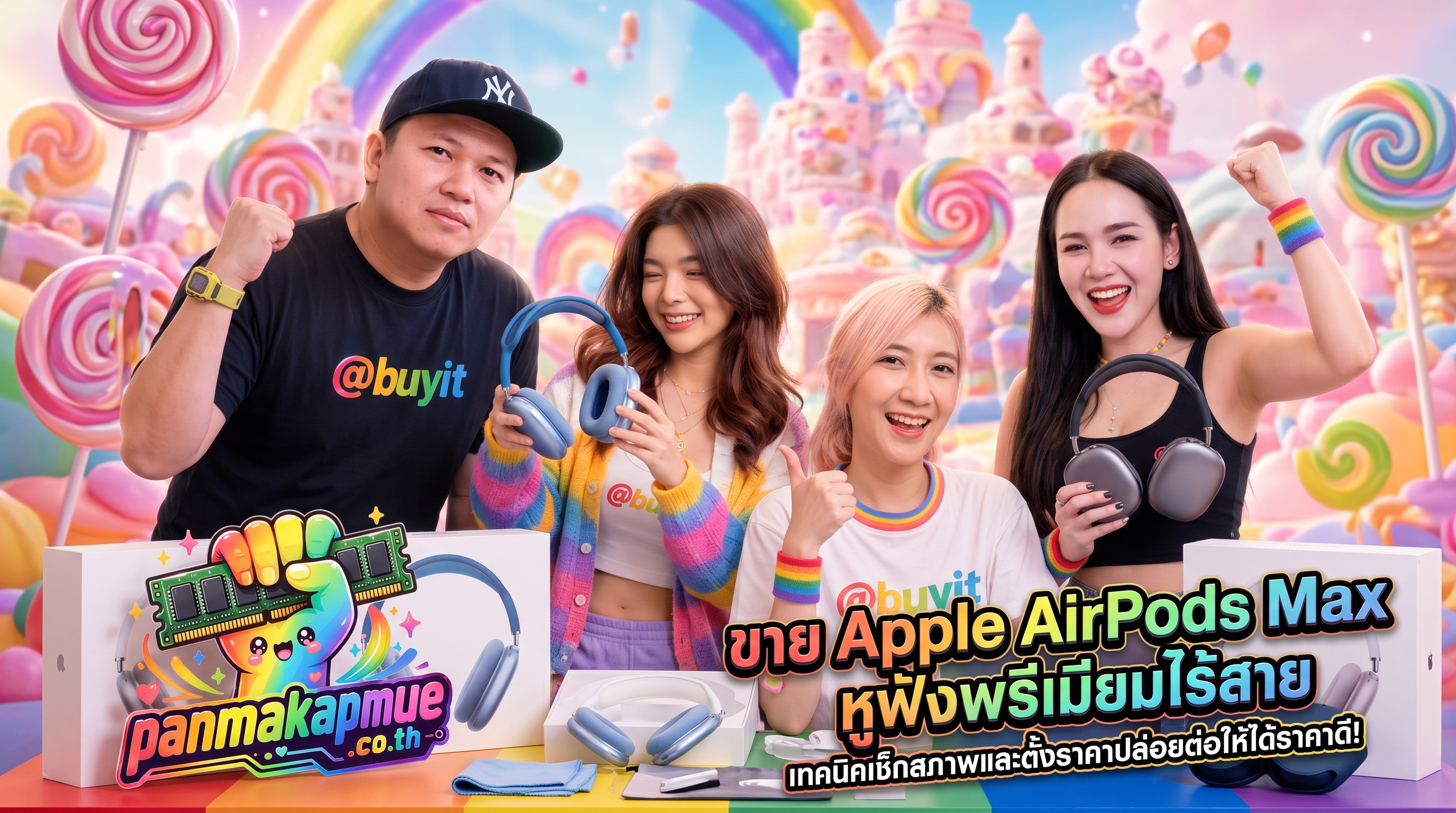 ภาพประกอบ ขายapple airpods max หูฟังพรีเมียมไร้สาย เทคนิคเช็กสภาพและตั้งราคาปล่อยต่อให้ได้ราคาดี