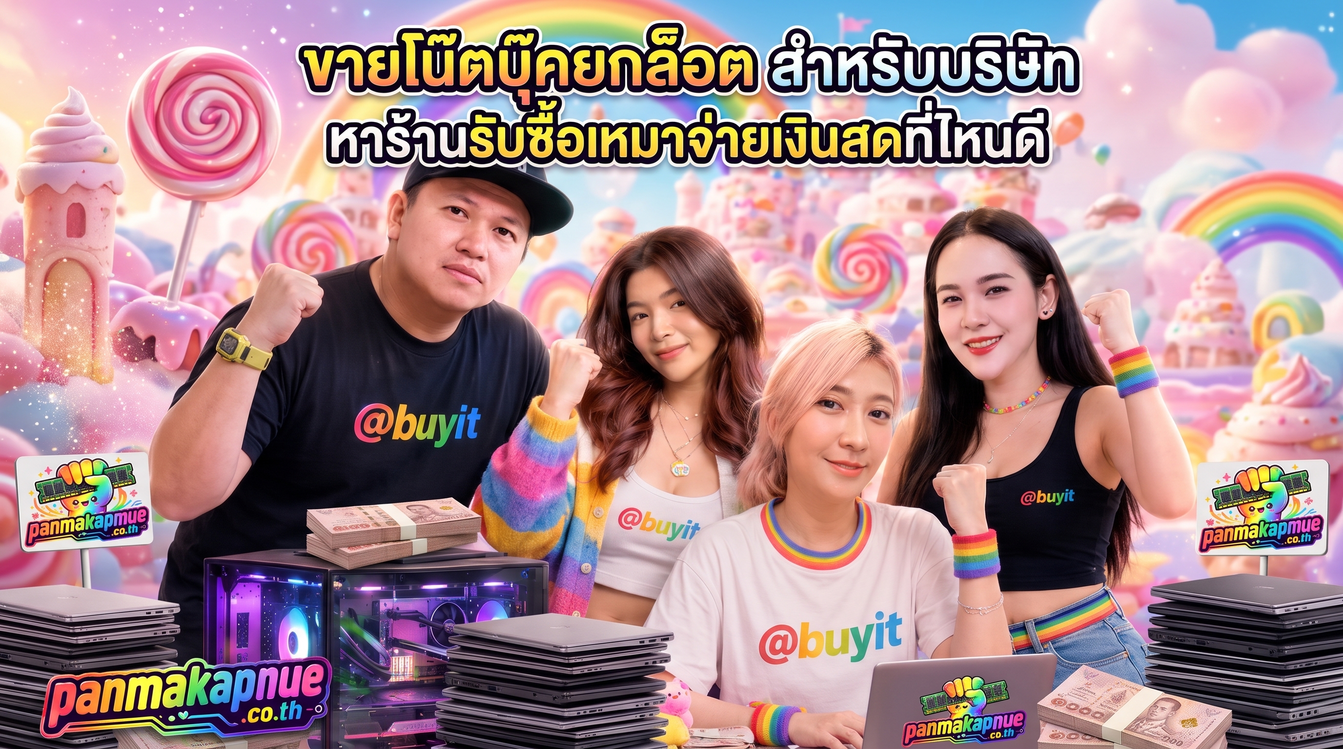 ภาพประกอบบทความ ขายโน๊ตบุ๊คยกล็อต สำหรับบริษัท หาร้านรับซื้อเหมาจ่ายเงินสดที่ไหนดี